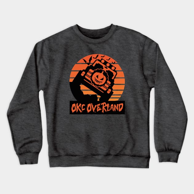 Spooooooky Ride Crewneck Sweatshirt by Okc Overland